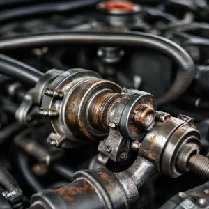Фото по теме: Почему стучит рулевая рейка ZF на BMW E90: износ правой втулки