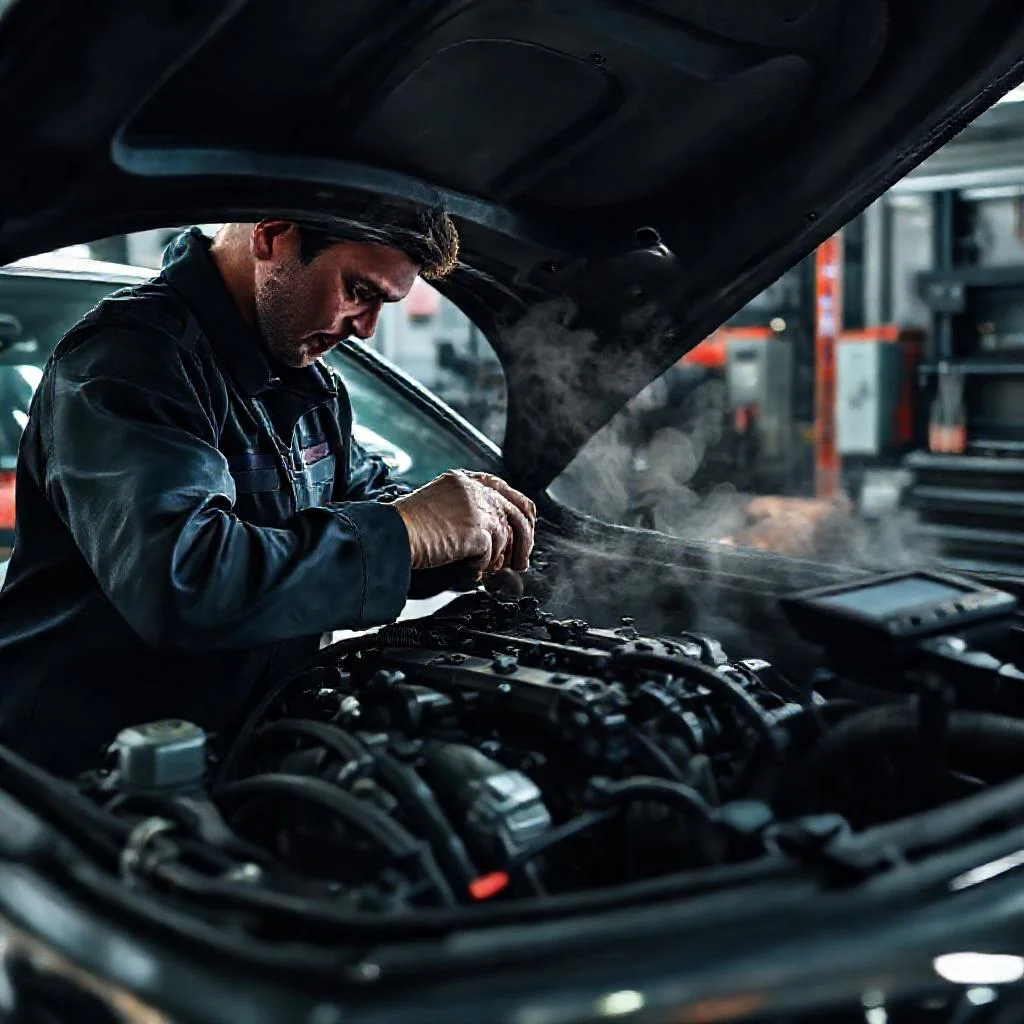 Иллюстрация к статье: Не заводится двигатель на горячую Opel Astra H: отказ датчика коленвала ДПКВ