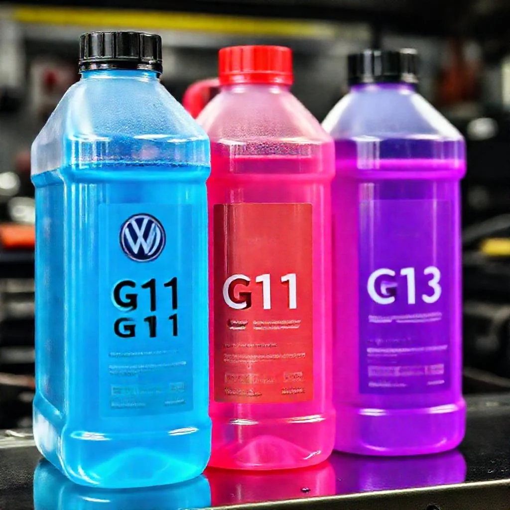 Детальное фото: Спецификация антифризов VAG G11 G12 G13