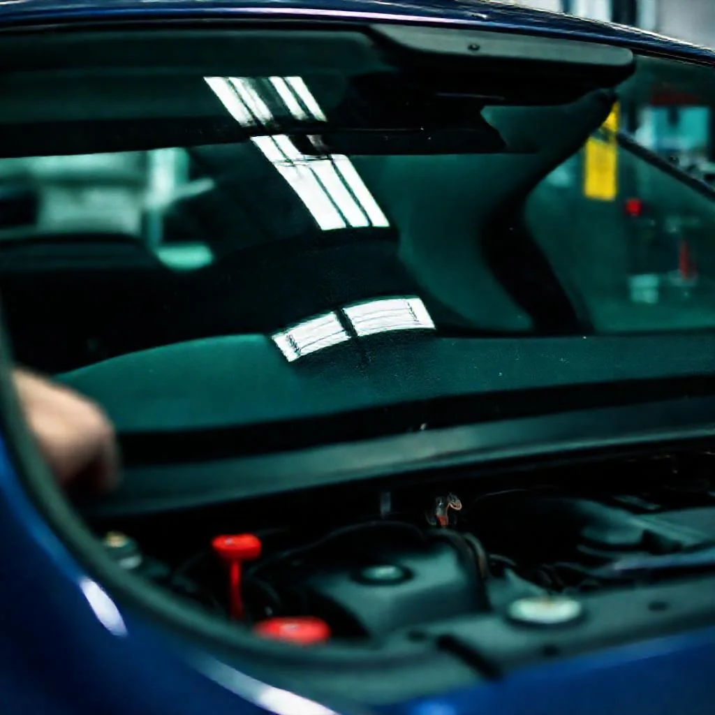 Иллюстрация к статье: Искажения лобового стекла XYG на Ford Focus 3: почему устают глаза