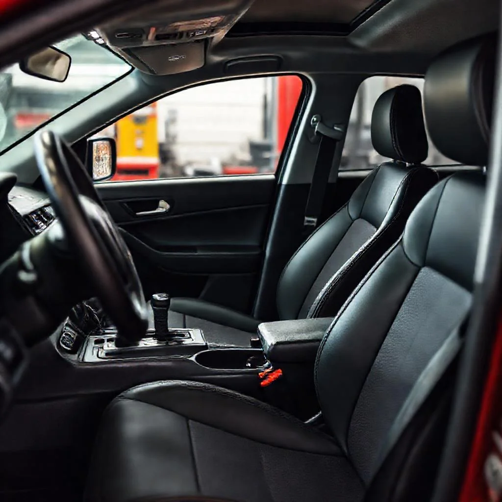 Детальное фото: Запах прелости в салоне Mitsubishi Outlander после химчистки сидений