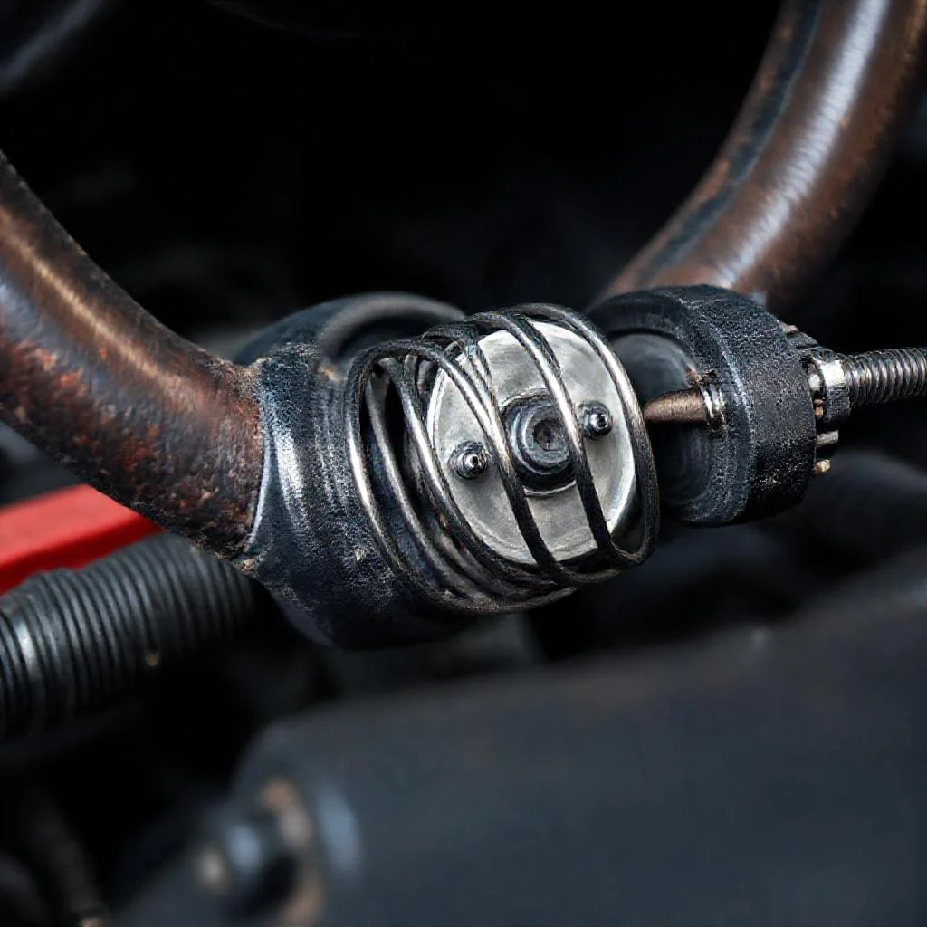 Иллюстрация к статье: Скрип рулевого колеса при вращении на Toyota Camry V40: перетирание шлейфа