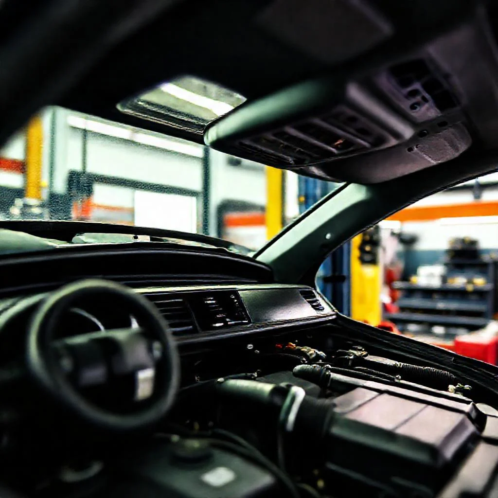 Детальное фото: 7 частых проблем с механизмом панорамной крыши VW Tiguan