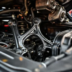 Фото по теме: Стоимость замены рычагов передней подвески Audi A4 B8 HDE против Lemforder