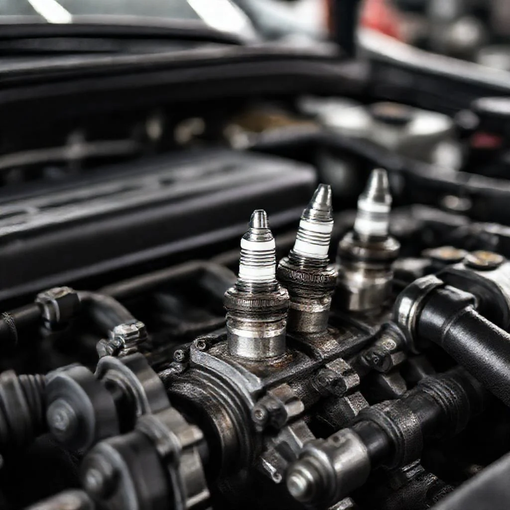 Детальное фото: Стоимость большого ТО-120 на Toyota Camry 3.5 V6: замена свечей со снятием коллектора