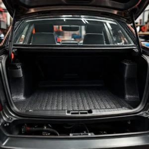 Фото по теме: Как правильно наклеить виброизоляцию STP Aero на пол багажника Lada Vesta