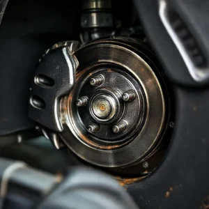 Фото по теме: Перекос колодки в переднем суппорте Brembo 4-pot на Porsche Cayenne: закисание одного из поршней