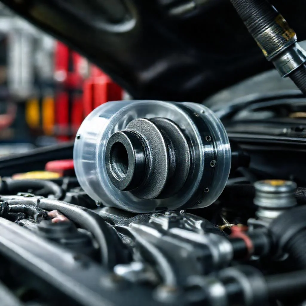 Детальное фото: Конструкция вибродемпфера для шумоизоляции