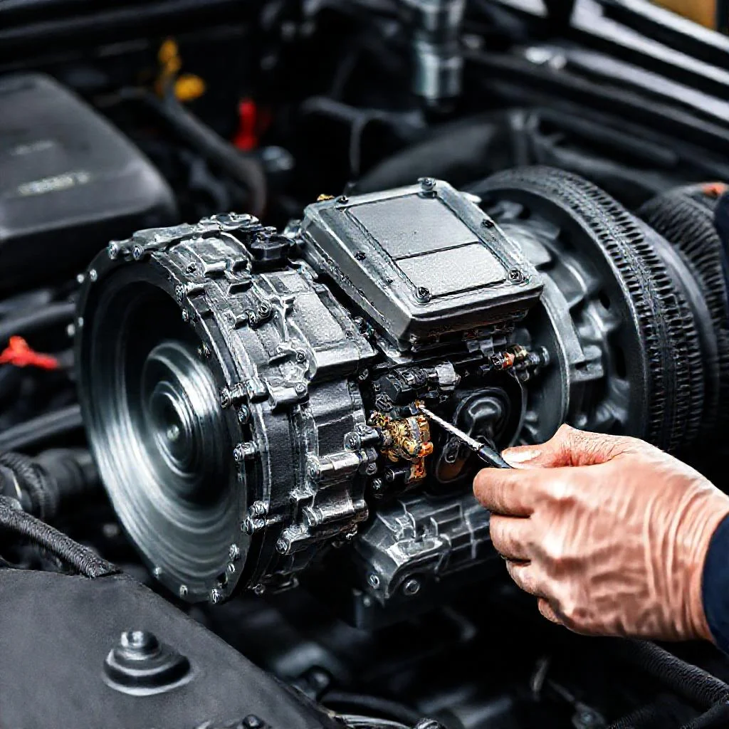 Как снять мехатроник Powershift 6DCT450 для ремонта клапанов Иллюстрация к статье: Как снять мехатроник Powershift 6DCT450 для ремонта клапанов