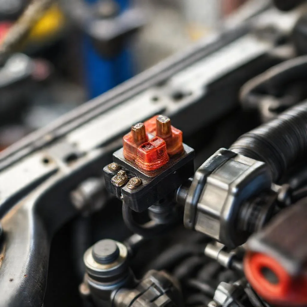 Детальное фото: Щелкает реле бензонасоса на Chevrolet Нива но насос не качает: подгорание контактов