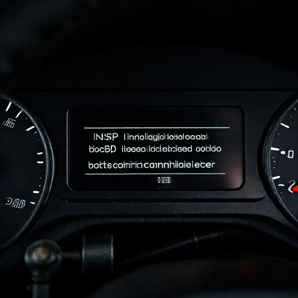 Не гаснет индикатор INSP на панели приборов Skoda Fabia: ошибка комбинации кнопок Детальное фото: Не гаснет индикатор INSP на панели приборов Skoda Fabia: ошибка комбинации кнопок