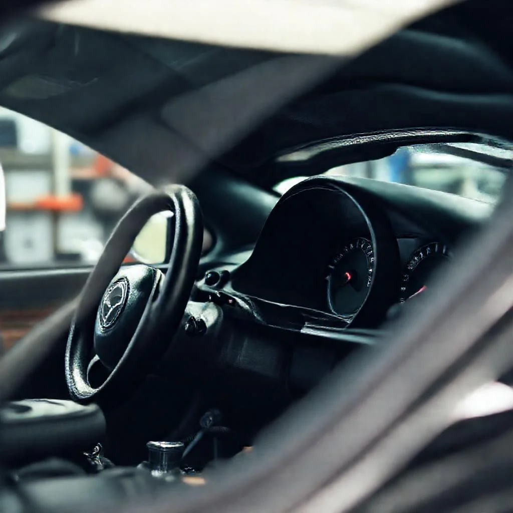 Иллюстрация к статье: Стоимость устранения скрипов торпедо (сверчков) Mazda 6 GJ полной проклейкой Маделином