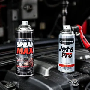 Фото по теме: Анализ цен на баллончики 2K акрилового лака с отвердителем внутри: Spray Max против Jeta Pro
