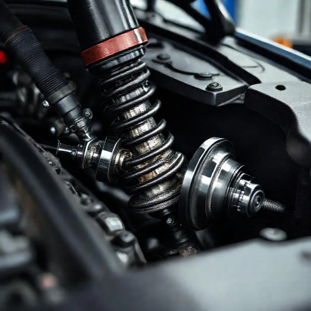 Детальное фото: Отказ амортизаторов Magnetic Ride на Audi TT: деградация магнитореологической жидкости