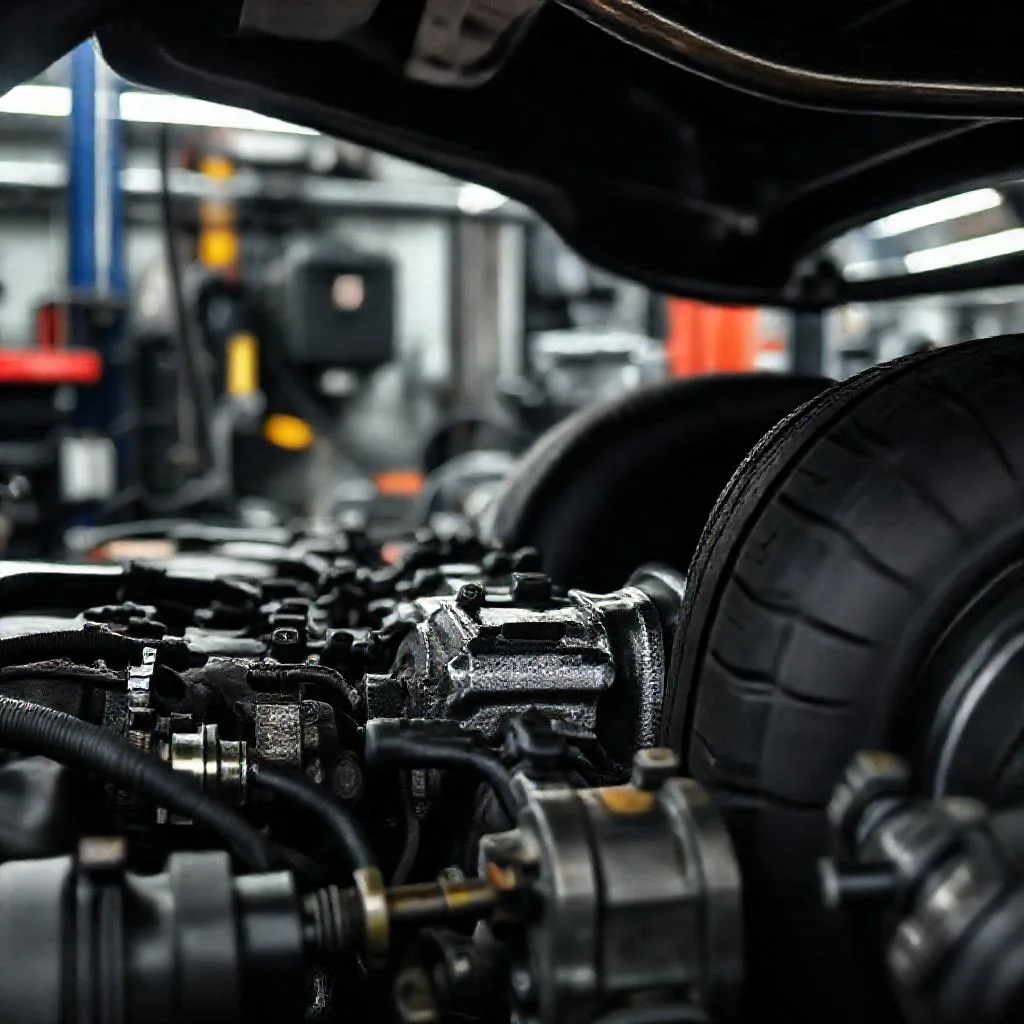 Детальное фото: Опасность установки разных шин на оси автомобиля с муфтой Haldex