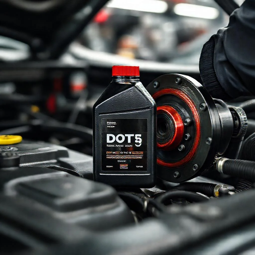 Детальное фото: Опасность доливки тормозной жидкости DOT 5 в систему с DOT 4