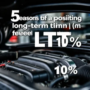 Фото по теме: 5 причин положительной долгосрочной топливной коррекции LTFT более 10%