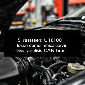 Фото по теме: 5 причин ошибки U0100 потеря связи по CAN-шине