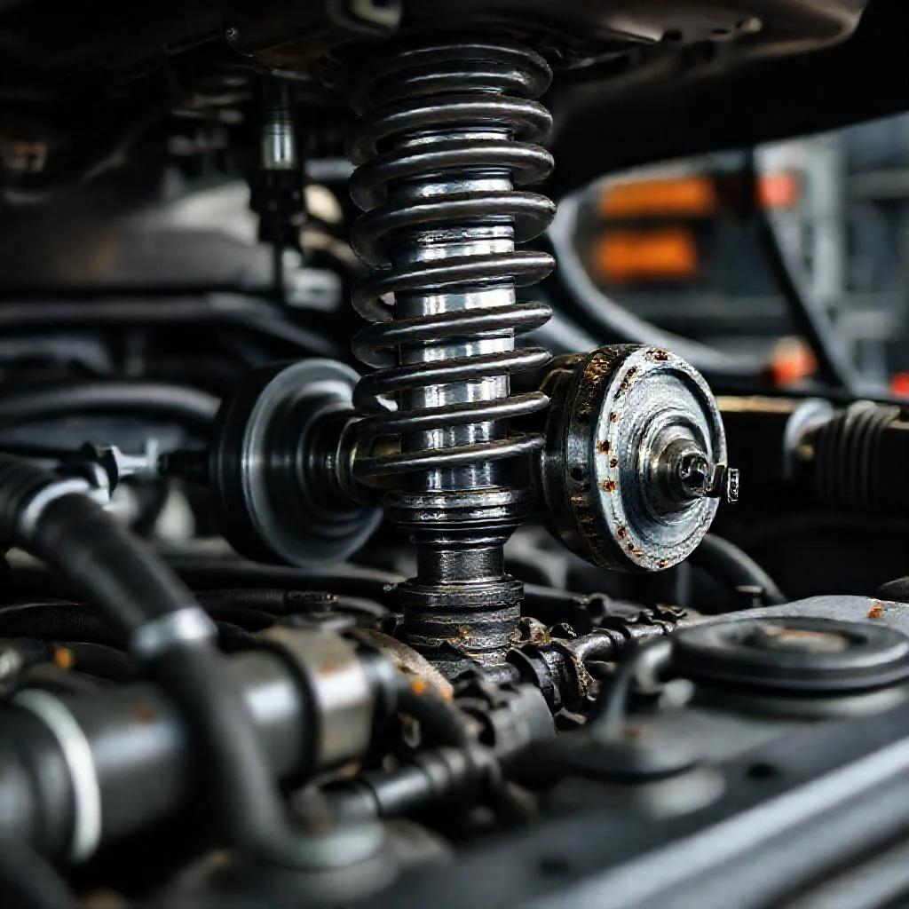 Иллюстрация к статье: Падает пневмоподвеска VW Touareg NF за ночь: утечка в блоке клапанов