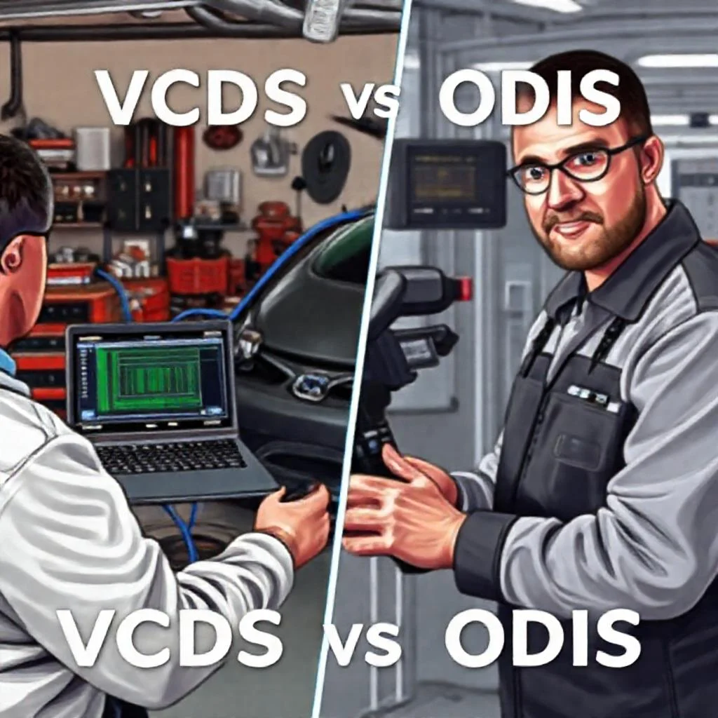 Иллюстрация к статье: Вася Диагност (VCDS) против дилерского ODIS: возможности для VAG