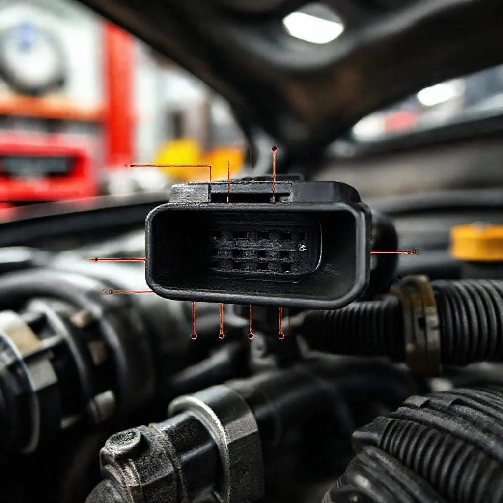 Иллюстрация к статье: Конструкция разъема OBD-II распиновка