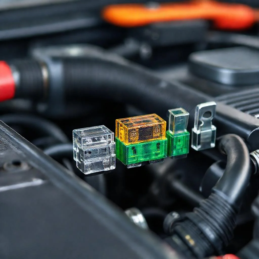 Детальное фото: 4 типа автомобильных предохранителей: Mini Standard Maxi и Micro