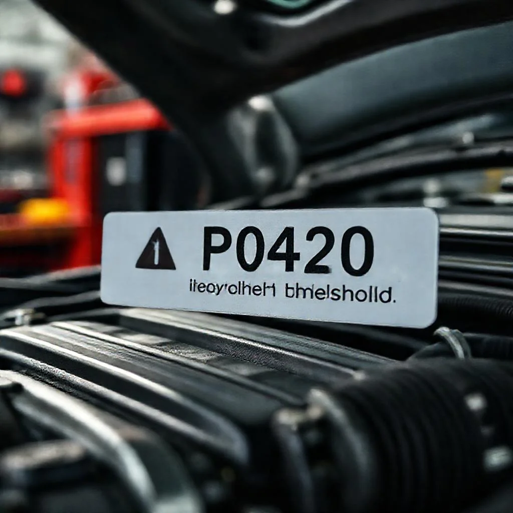 Детальное фото: Значение ошибки P0420 Catalyst System Efficiency Below Threshold