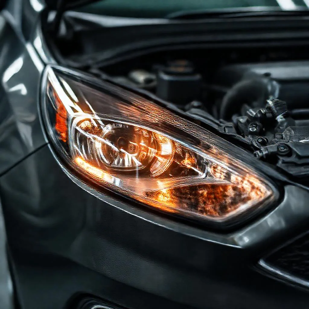 Детальное фото: Мерцание света фар на Ford Focus 2: пробой диодного моста генератора Denso