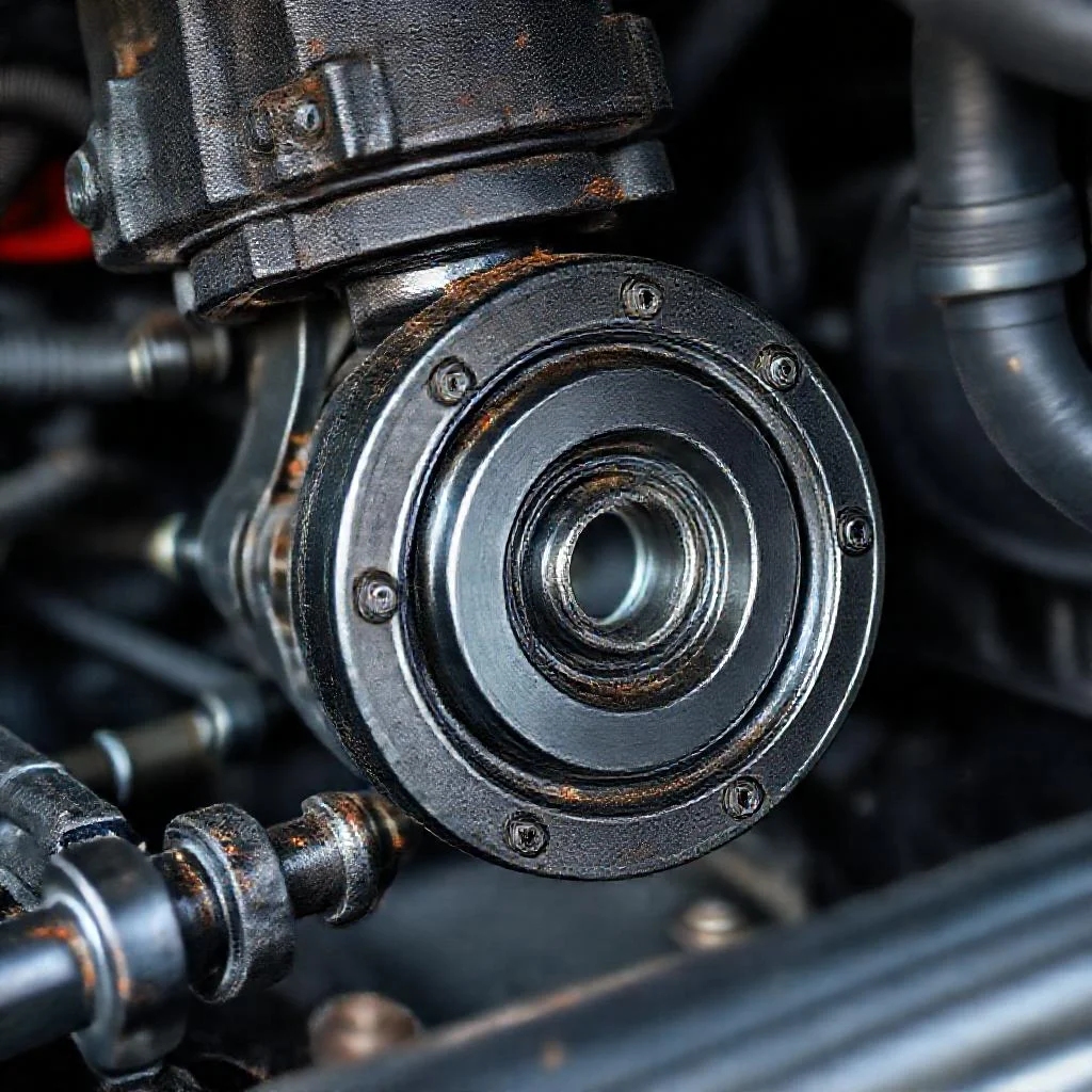 Детальное фото: 6 частых поломок опорного подшипника стойки на Nissan Tiida