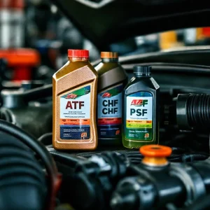 Фото по теме: 4 типа жидкостей гидроусилителя руля: ATF CHF PSF и их совместимость