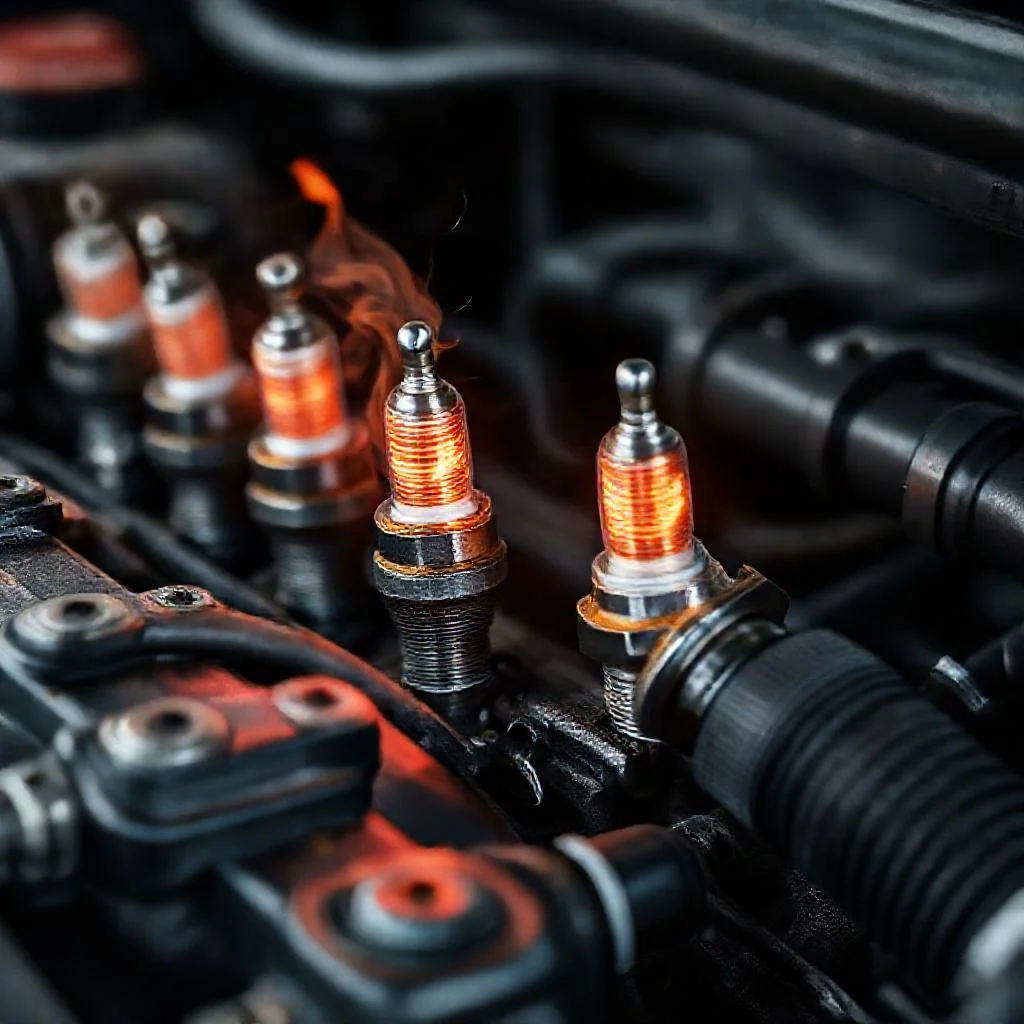Выгорание электродов иридиевых свечей NGK на Kia Rio: поддельный изолятор Детальное фото: Выгорание электродов иридиевых свечей NGK на Kia Rio: поддельный изолятор