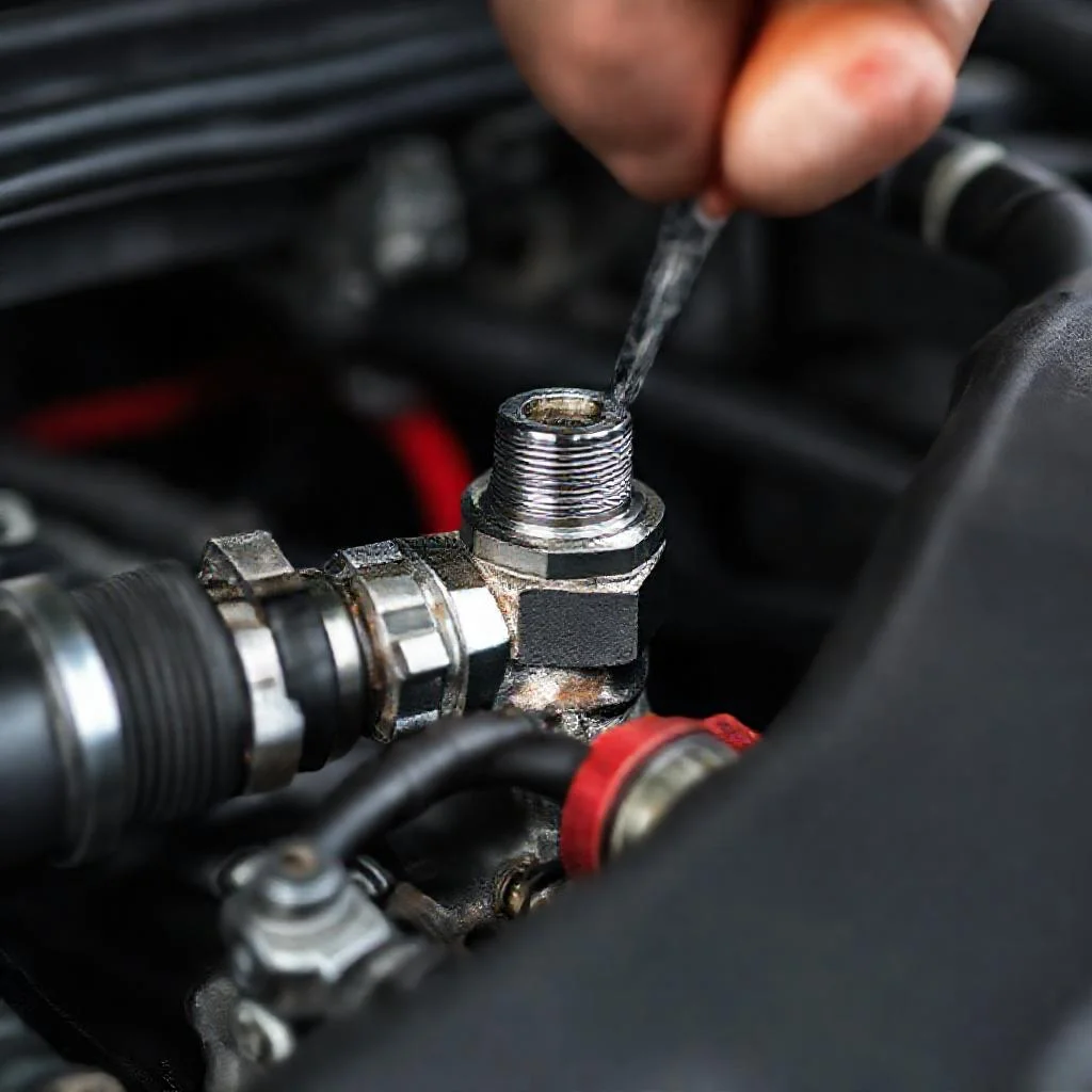 Детальное фото: Завоздушивание топливной системы Common Rail Bosch CP3: как найти негерметичный штуцер